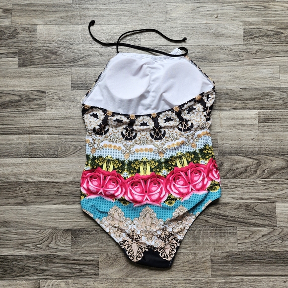 Ekovaer Women's One Piece Swimsuit Halter High Neck - Picture 4 of 4